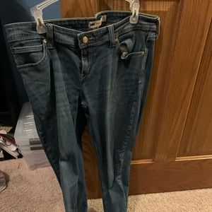 Low rise skinny Levi jeans